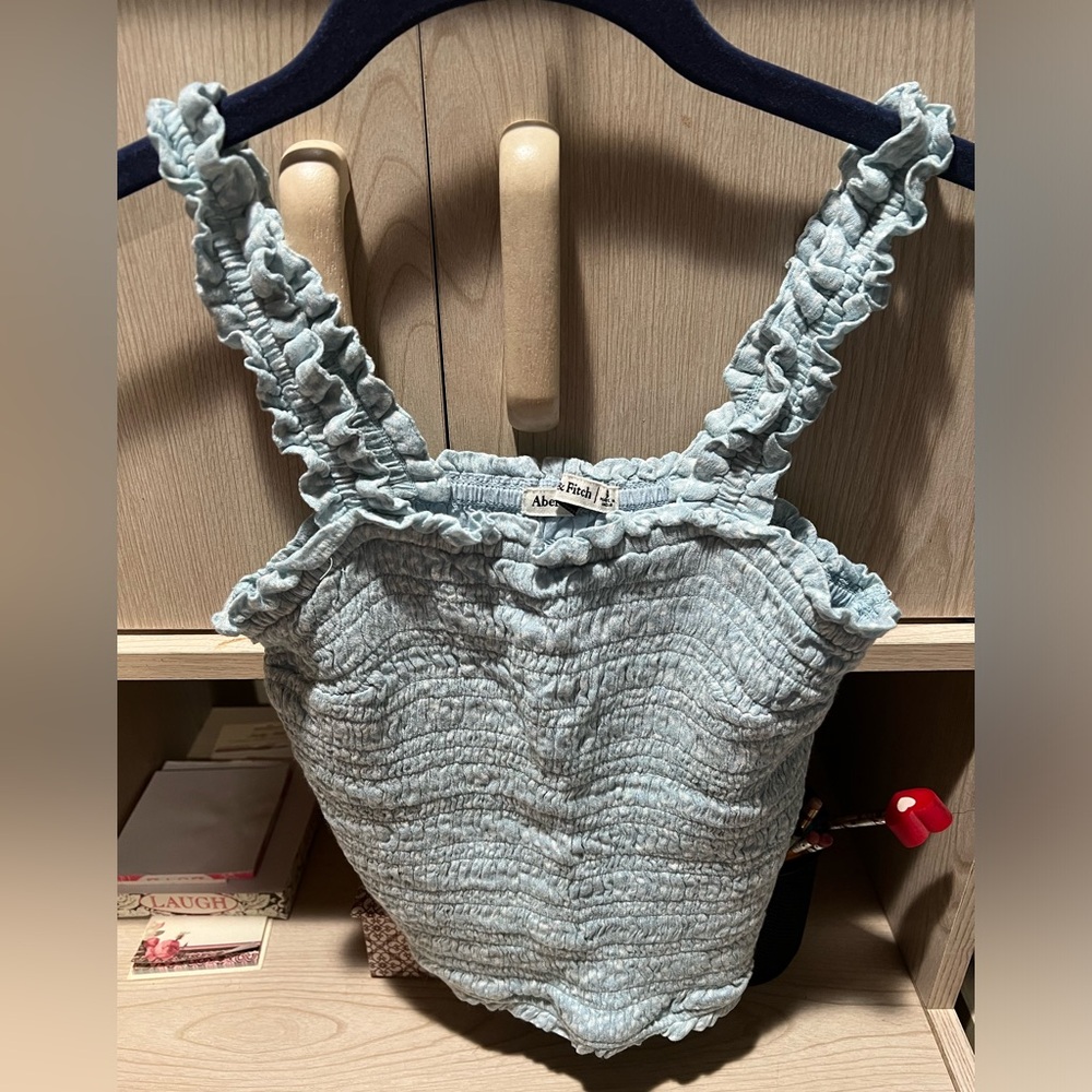 Abercrombie All-Over Smocked Cami